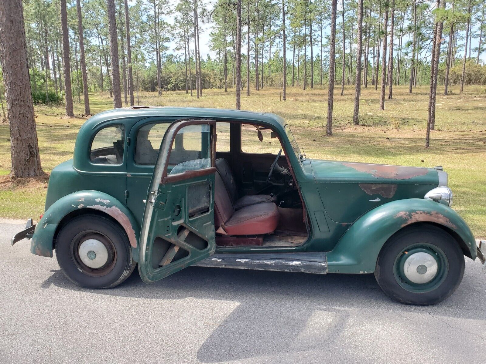 Other-MODEL-75-SPORTS-SALOON-LIKE-JAGUARROLLSBENTLEY-B-Berline-1948-Green-Burgundy-99999-5