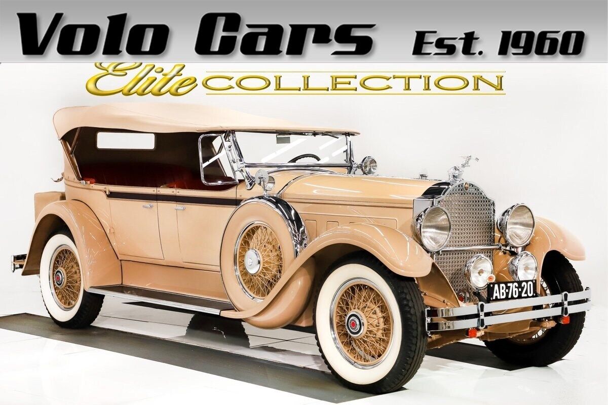 Packard-640-1929-Beige-Red-0