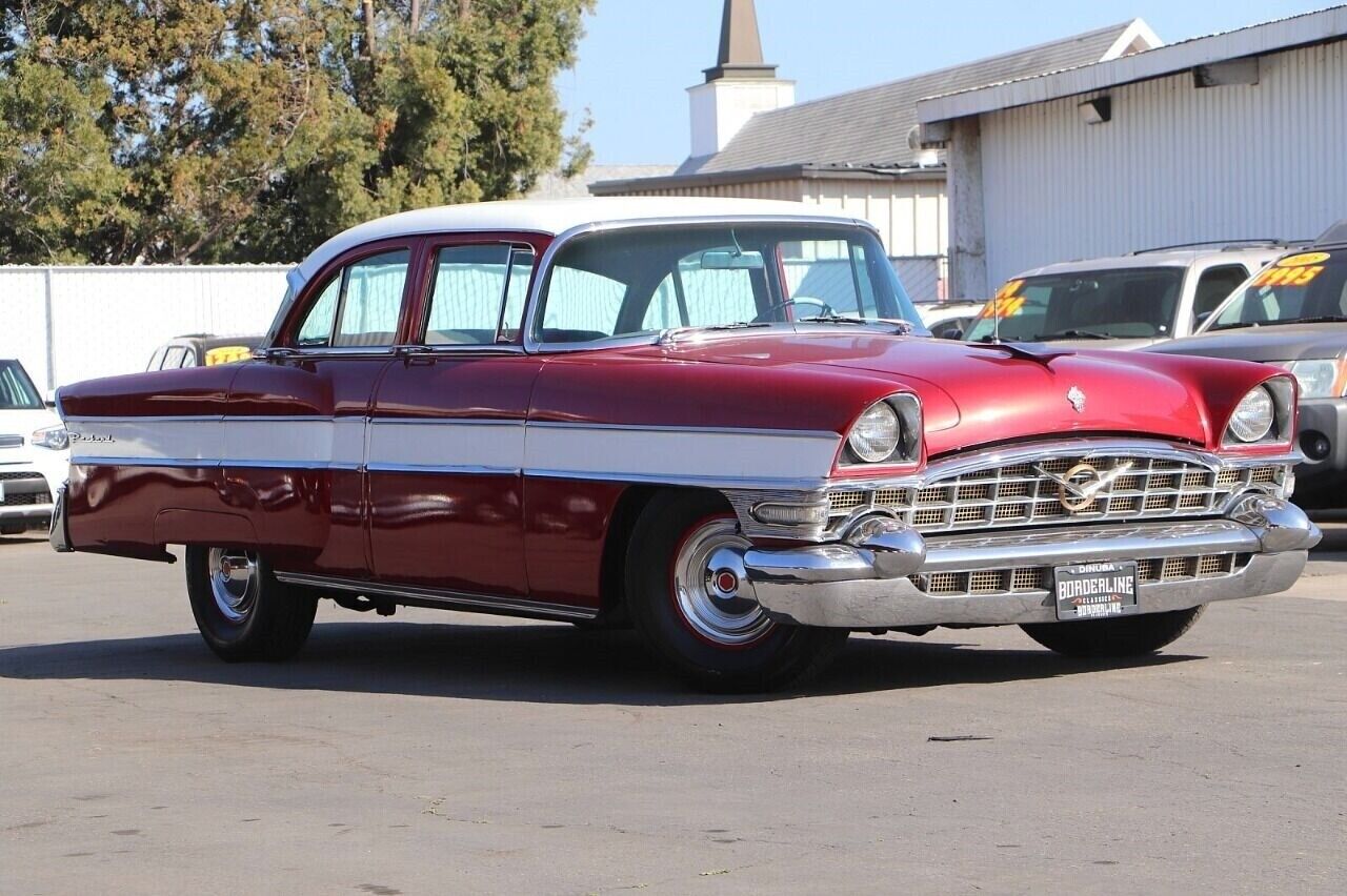 Packard-Executive-Touring-Sedan-Berline-1956-Burgundy-Black-87598-1