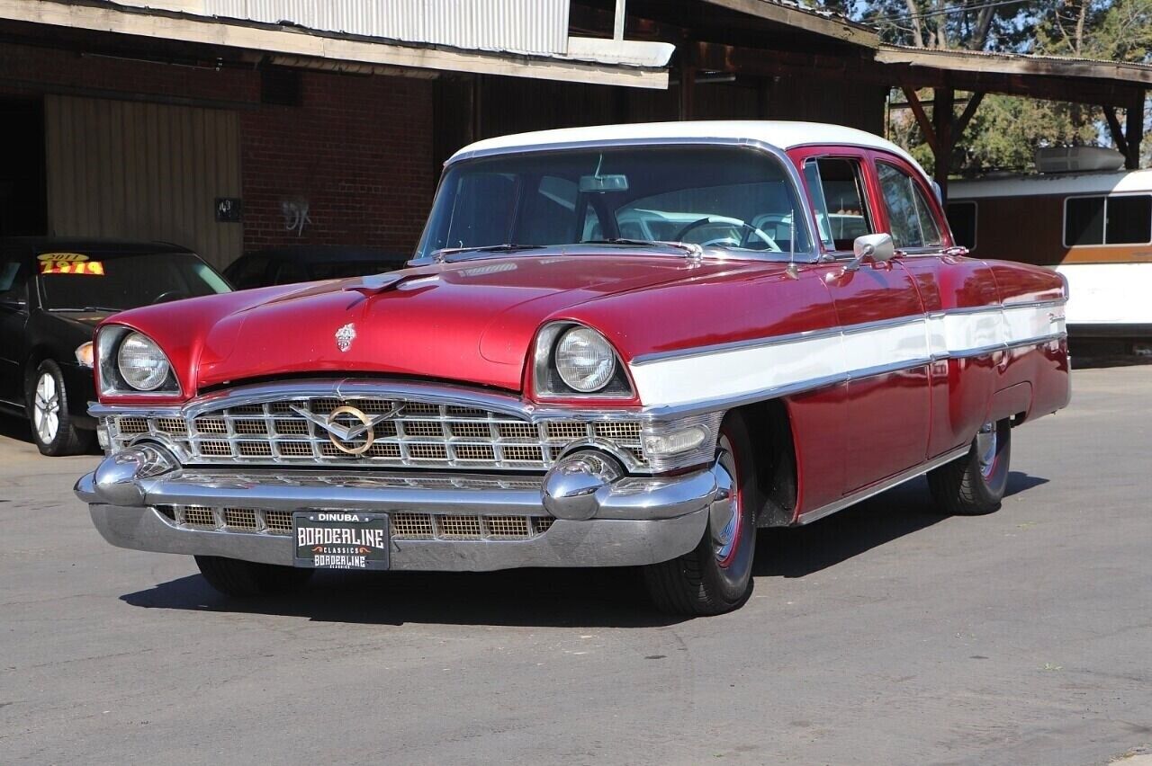 Packard-Executive-Touring-Sedan-Berline-1956-Burgundy-Black-87598-9