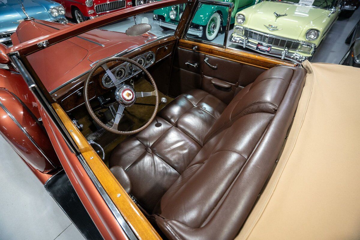 Packard-Twelve-Cabriolet-1937-Copper-Mist-Brown-111624-1