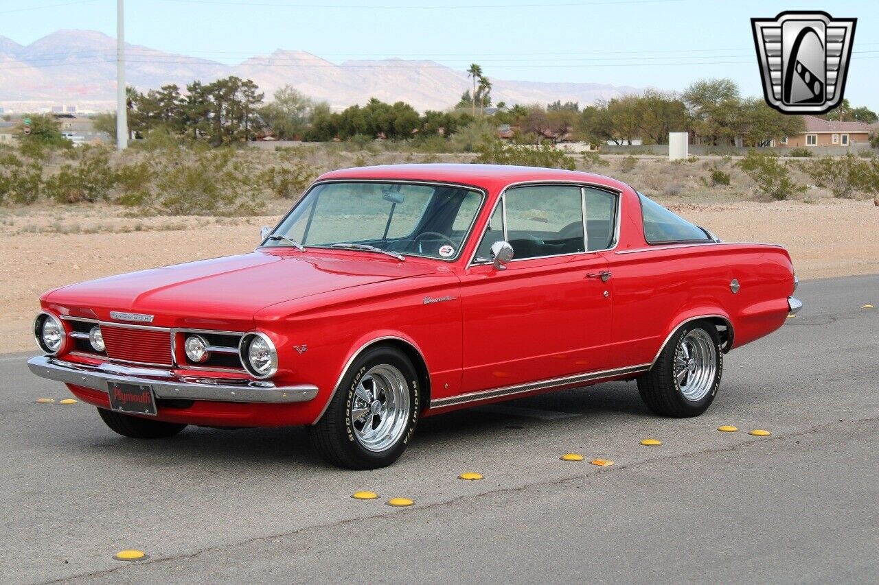 Plymouth-Barracuda-1964-Red-Black-131934-2