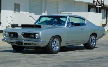 Plymouth-Barracuda-1968-Silver-Blue-119503-4