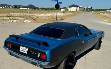 Plymouth-Barracuda-1971-Blue-Black-99999-28