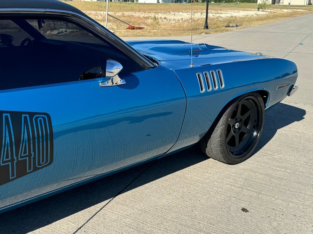 Plymouth-Barracuda-1971-Blue-Black-99999-7