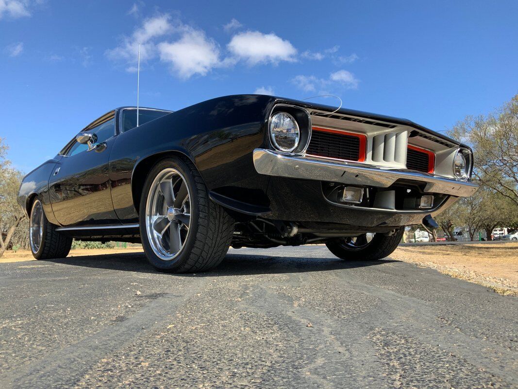 Plymouth-Barracuda-1973-Black-Black-20593-6