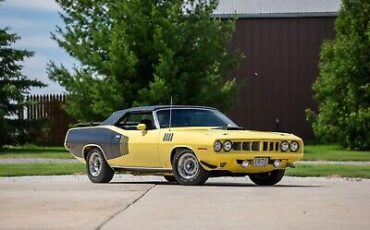 Plymouth-Barracuda-Cabriolet-1971-Yellow-Black-5358-23