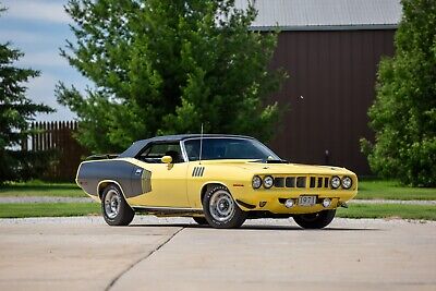 Plymouth-Barracuda-Cabriolet-1971-Yellow-Black-5358-23