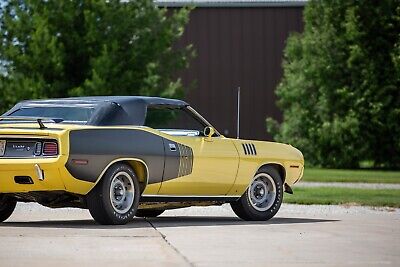 Plymouth-Barracuda-Cabriolet-1971-Yellow-Black-5358-26