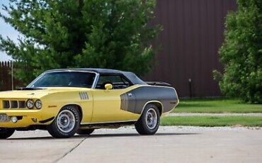 Plymouth-Barracuda-Cabriolet-1971-Yellow-Black-5358-28