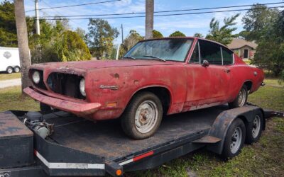 Plymouth Barracuda Coupe 1969 à vendre