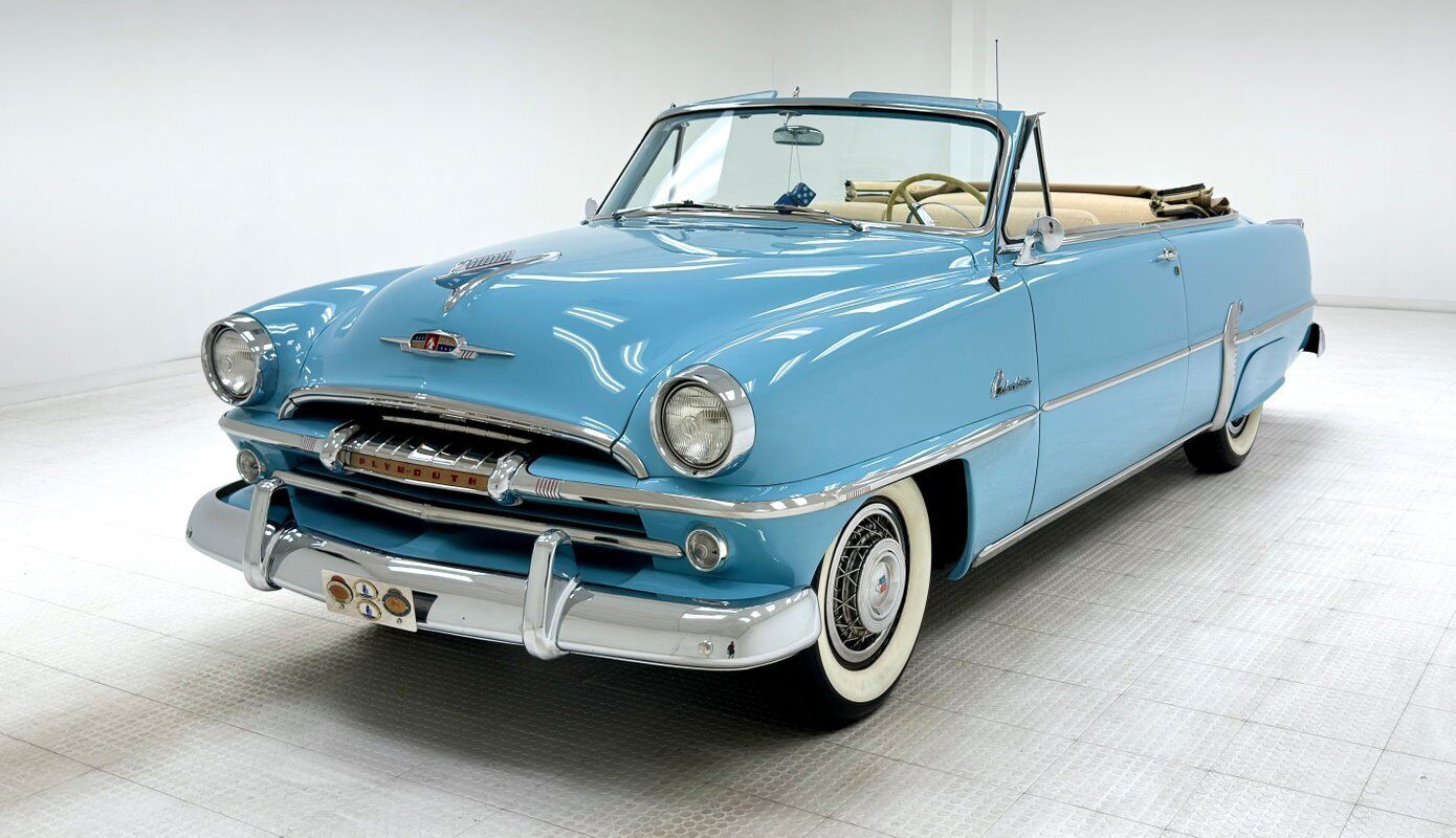 Plymouth-Belvedere-Cabriolet-1954-Blue-Blue-42675-1