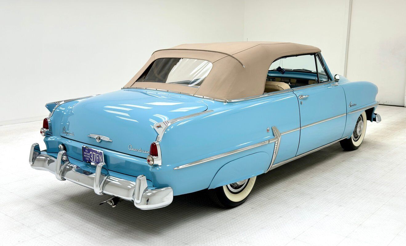 Plymouth-Belvedere-Cabriolet-1954-Blue-Blue-42675-7