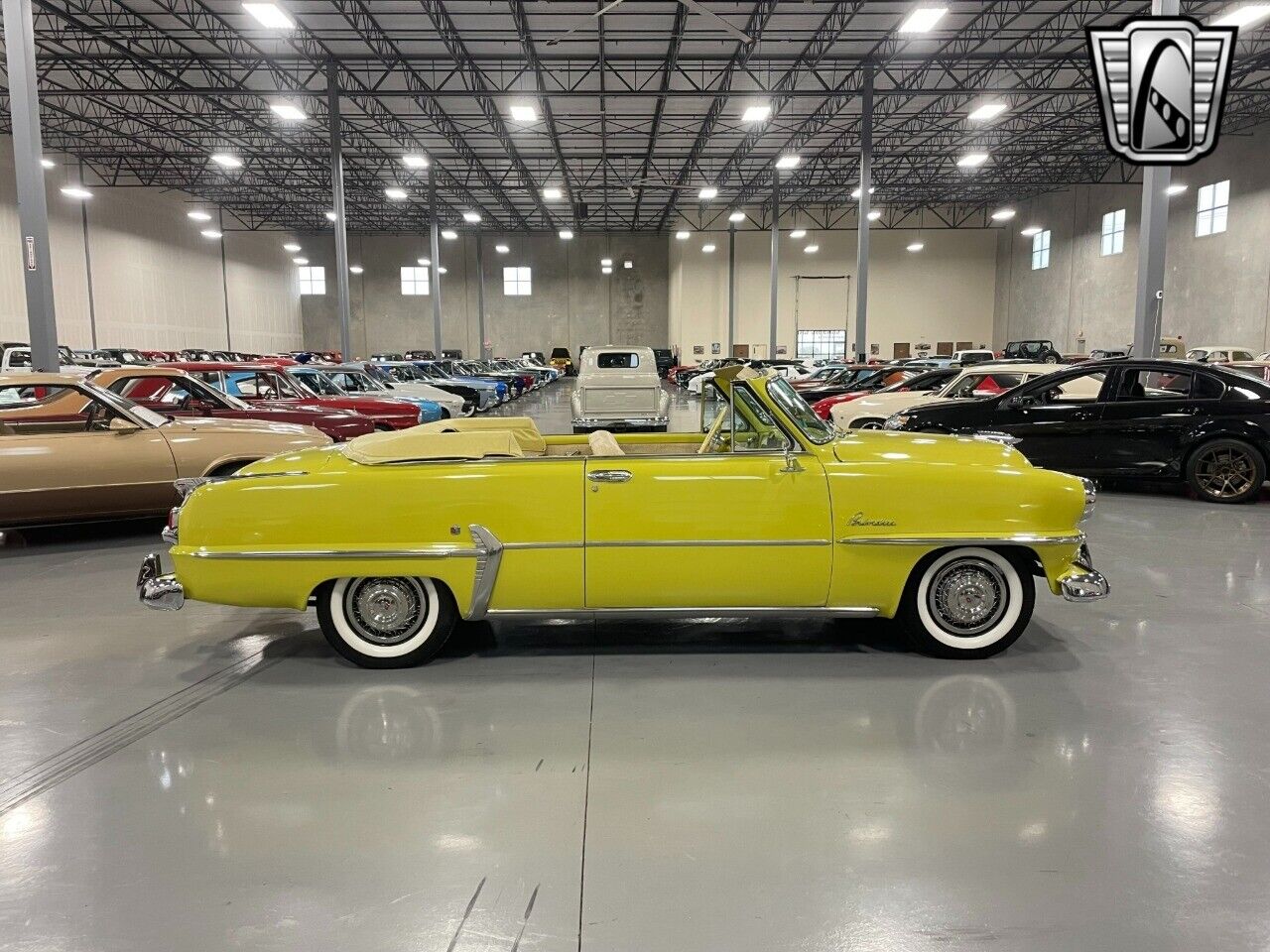 Plymouth-Belvedere-Cabriolet-1954-Yellow-Yellow-57095-5