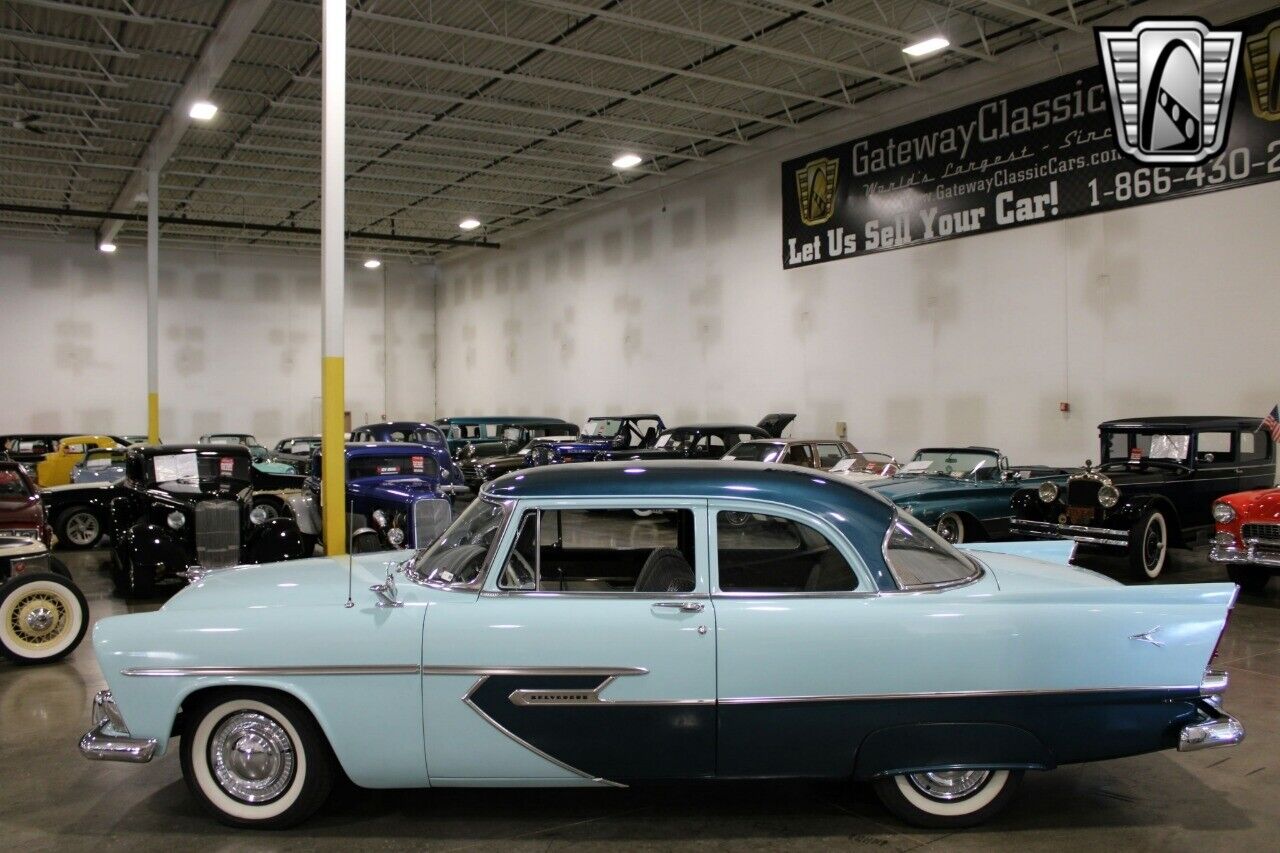 Plymouth-Belvedere-Coupe-1956-Blue-Blkwht-62322-2