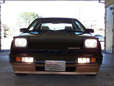 Plymouth-Conquest-Coupe-1984-Black-Tan-104635-9