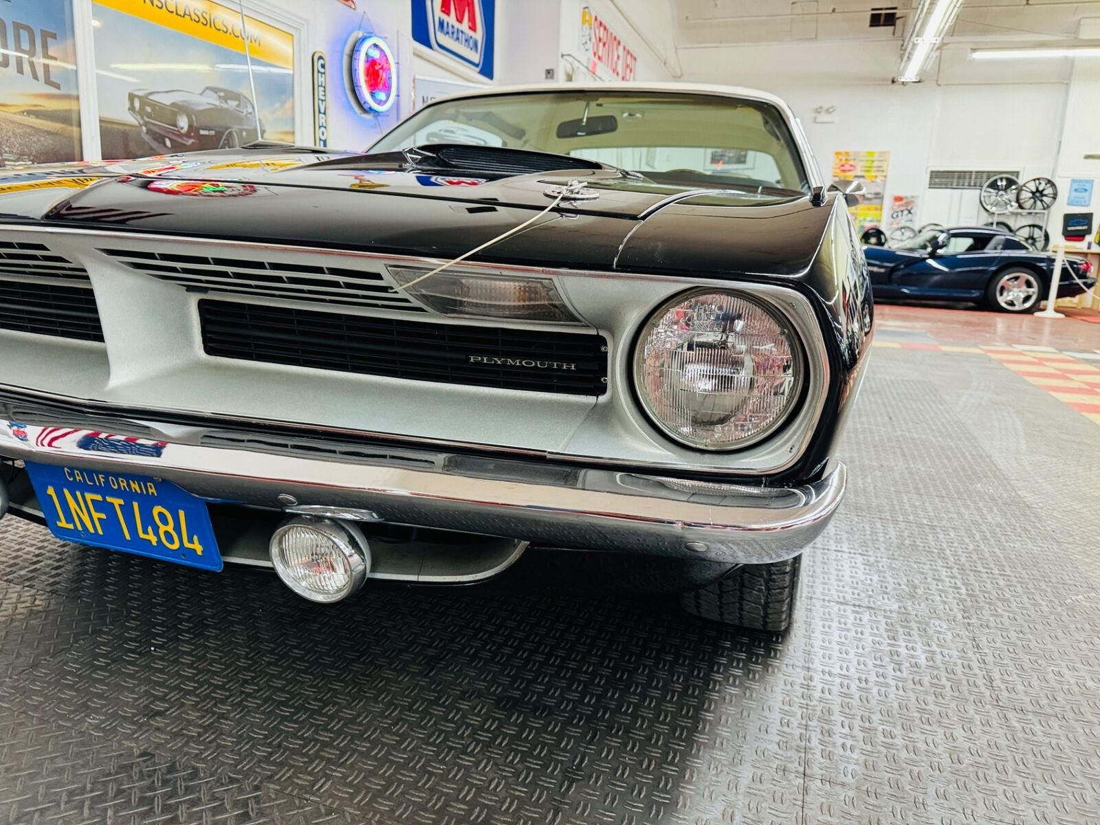 Plymouth-Cuda-1970-Black-White-8280-8