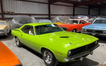 Plymouth-Cuda-1970-Green-White-0-1