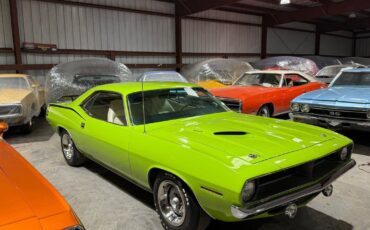 Plymouth-Cuda-1970-Green-White-0-29