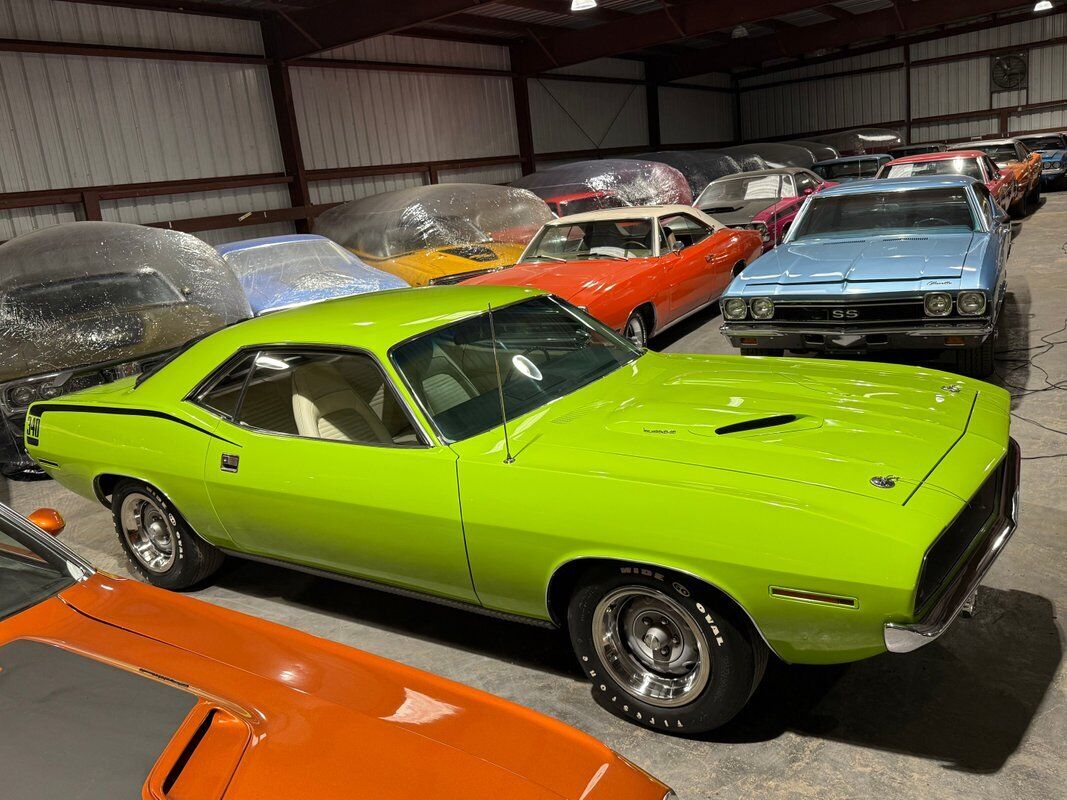 Plymouth-Cuda-1970-Green-White-0-30