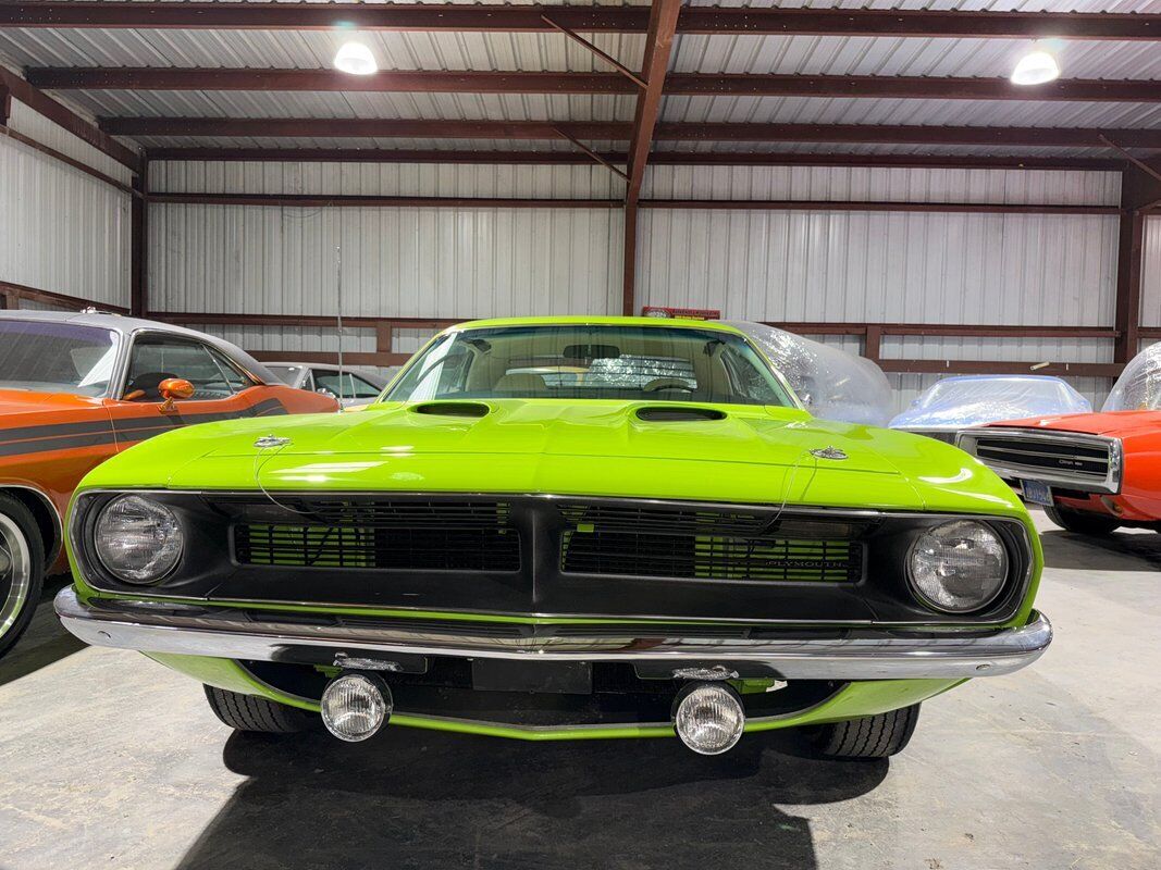 Plymouth-Cuda-1970-Green-White-0-4