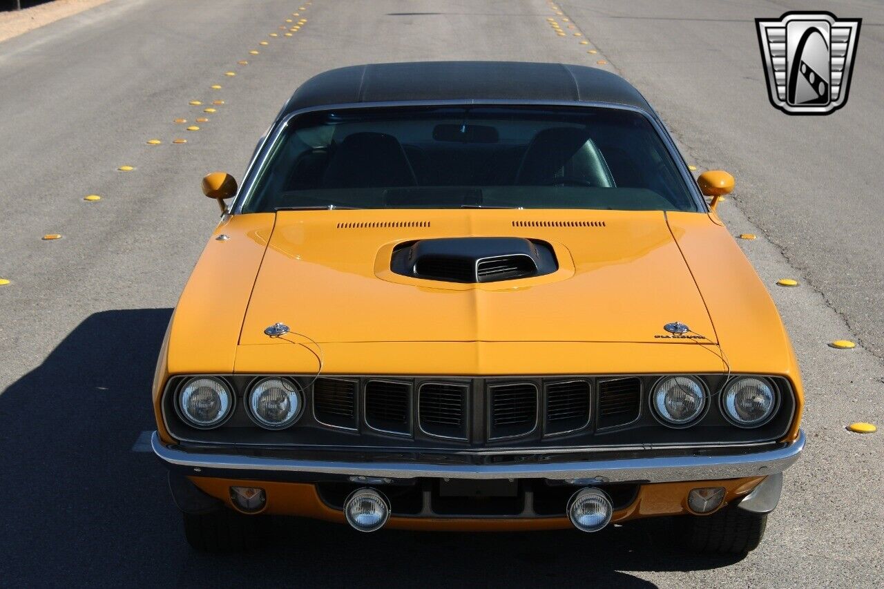 Plymouth-Cuda-1971-Yellow-Black-131509-4