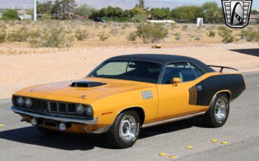 Plymouth-Cuda-1971-Yellow-Black-131509-5