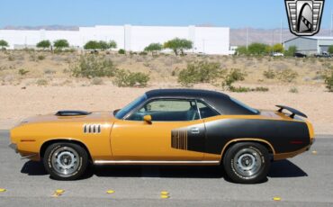 Plymouth-Cuda-1971-Yellow-Black-131509-6