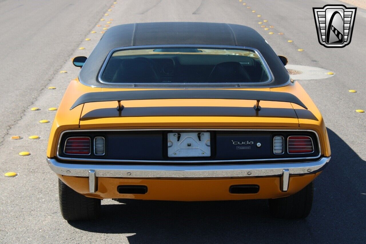 Plymouth-Cuda-1971-Yellow-Black-131509-8