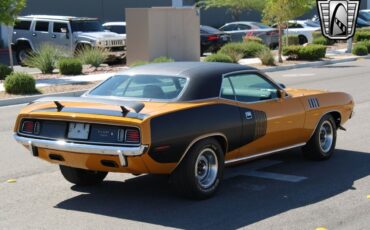 Plymouth-Cuda-1971-Yellow-Black-131509-9