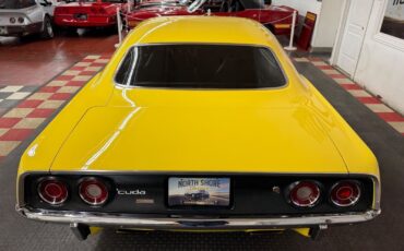 Plymouth-Cuda-1973-Yellow-Black-159938-11