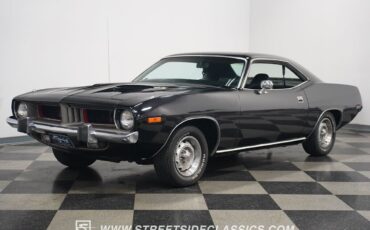 Plymouth-Cuda-1974-Black-Black-37115-6