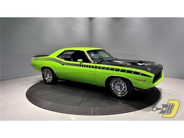 Plymouth-Cuda-Coupe-1970-Green-Black-13881-11