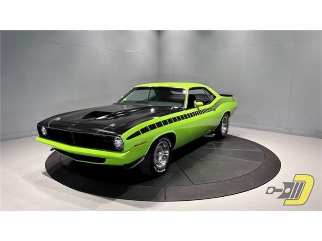 Plymouth-Cuda-Coupe-1970-Green-Black-13881-15