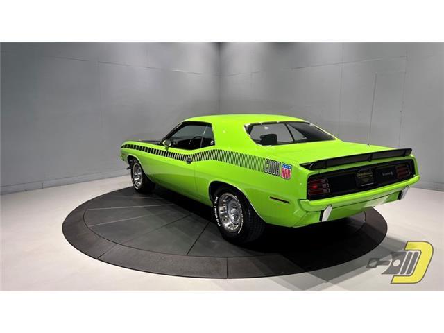 Plymouth-Cuda-Coupe-1970-Green-Black-13881-4