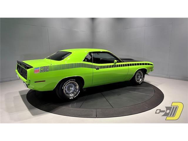 Plymouth-Cuda-Coupe-1970-Green-Black-13881-8