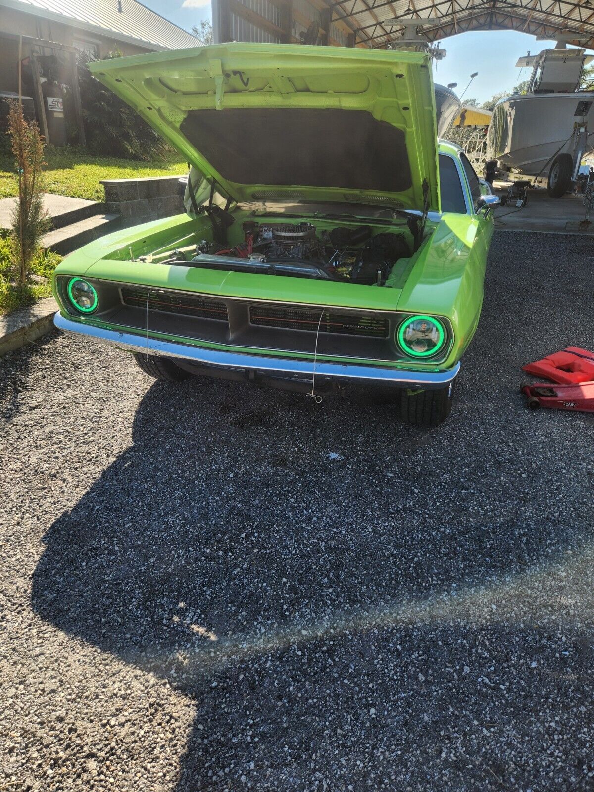 Plymouth-Cuda-Coupe-1973-Green-Black-53108-1