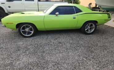 Plymouth-Cuda-Coupe-1973-Green-Black-53108-22