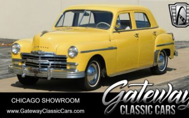 Plymouth-Deluxe-Berline-1949-Yellow-White-38732