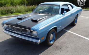 Plymouth-Duster-Coupe-1971-Blue-Blue-157603-2