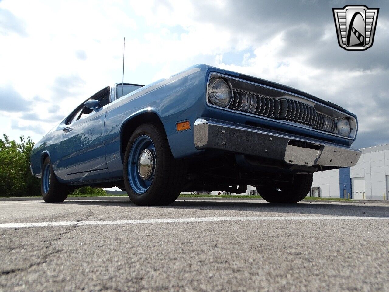 Plymouth-Duster-Coupe-1971-Blue-Blue-157603-8