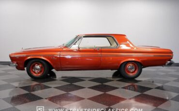 Plymouth-Fury-1963-Burgundy-White-78000-2