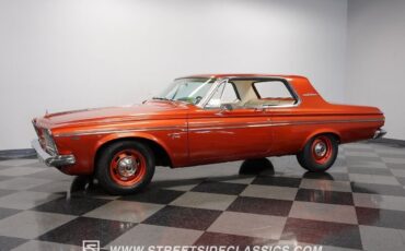 Plymouth-Fury-1963-Burgundy-White-78000-6