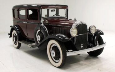 Plymouth-Model-PA-Berline-1931-Maroon-Tan-353068-6