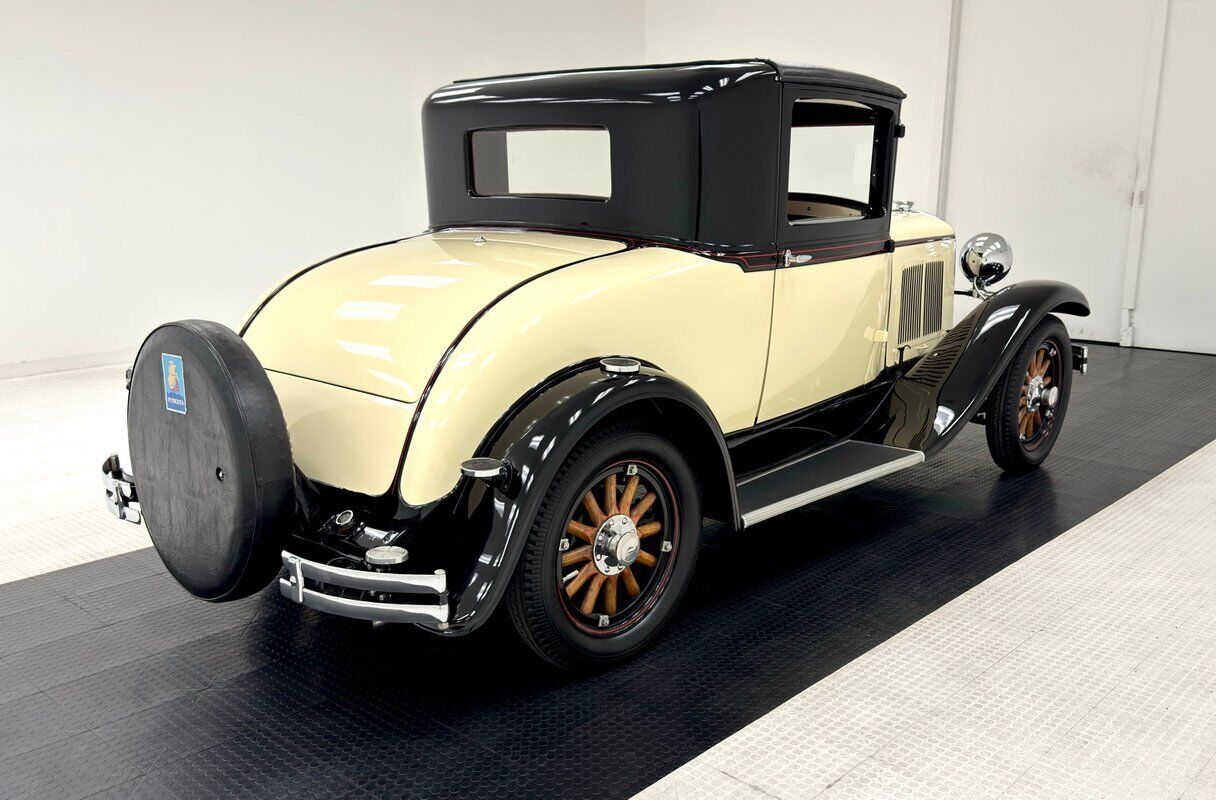 Plymouth-Model-U-Coupe-1929-Yellow-Maroon-75626-4