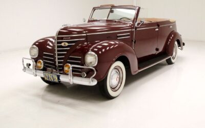 Plymouth P8 Cabriolet 1939 à vendre