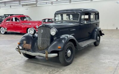 Plymouth PE Deluxe  1934 à vendre