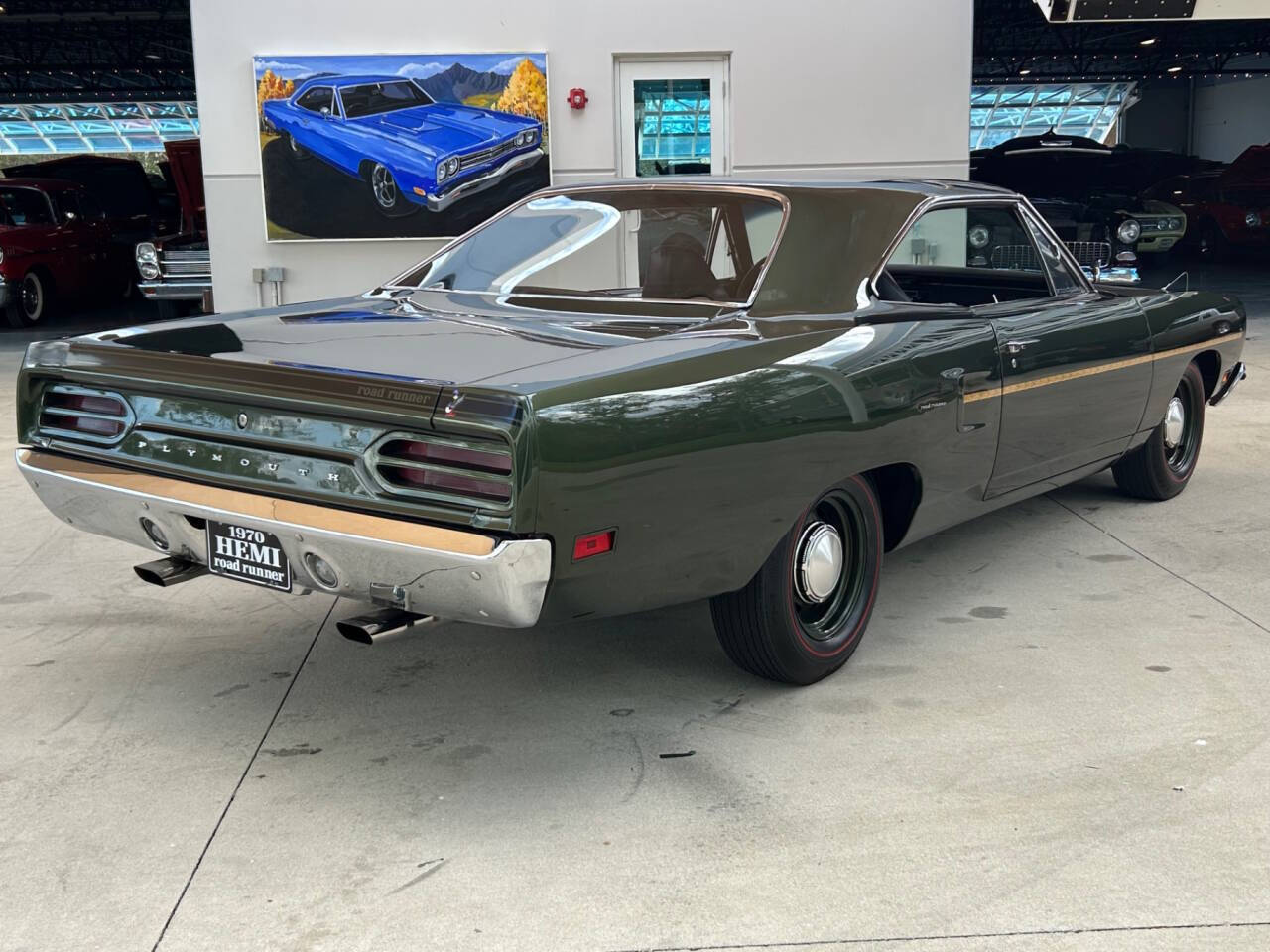 Plymouth-Road-Runner-Cabriolet-1970-Green-Green-71-4