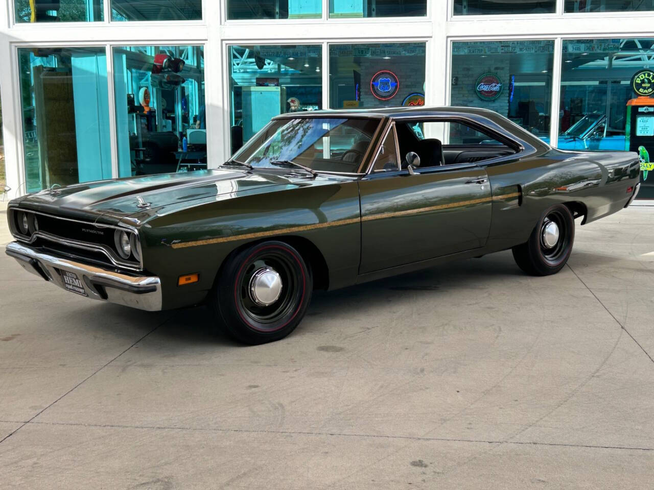 Plymouth-Road-Runner-Cabriolet-1970-Green-Green-71-8