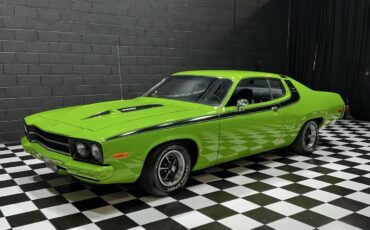 Plymouth-Road-Runner-Coupe-1973-Green-Black-0-3